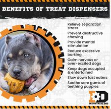 Sodapup Industrial Dog ID Gear- Natural Rubber Treat Dispenser