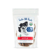 SUZIE'S 4 MG  CBD DOG TREAT HEARTS- Apple Flavor