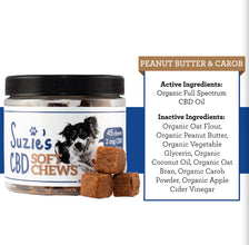 SUZIE'S 2 MG CBD SOFT CHEWS- Peanut Butter Flavor