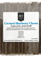 The Pet Gourmet- Coconut Blueberry Chews