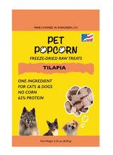 Pet Popcorn- Tilapia