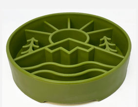 Sodapup Great Outdoors Enrichment Slow Feeder Bowl